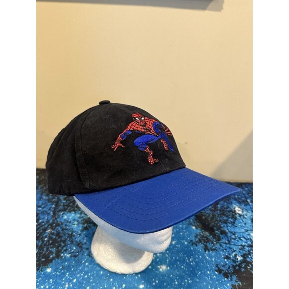 Vintage Crunch N Munch Spider-Man Mail Away Hat - Picture 1 of 7